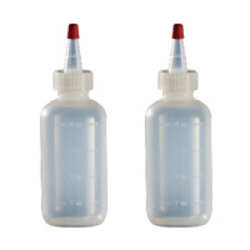 120ml klare LDPE-Flasche mit Punktmunddeckel